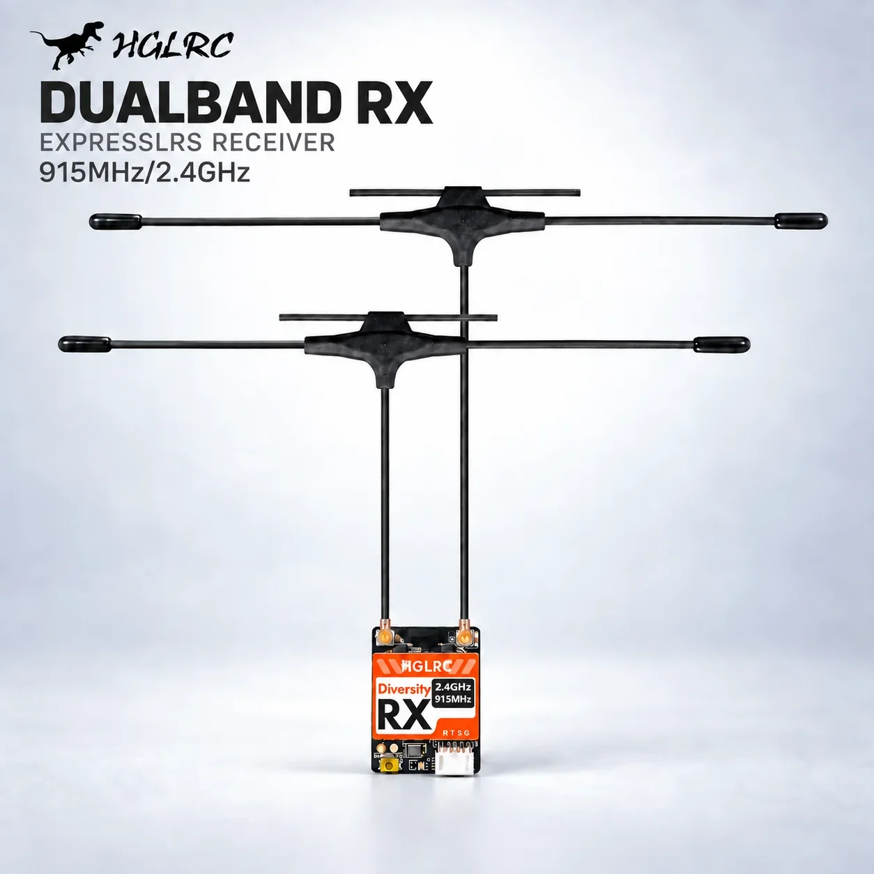 Fpv Antenna Receiver - Récepteur HGLRC Dualband RX ExpressLRS 915MHz