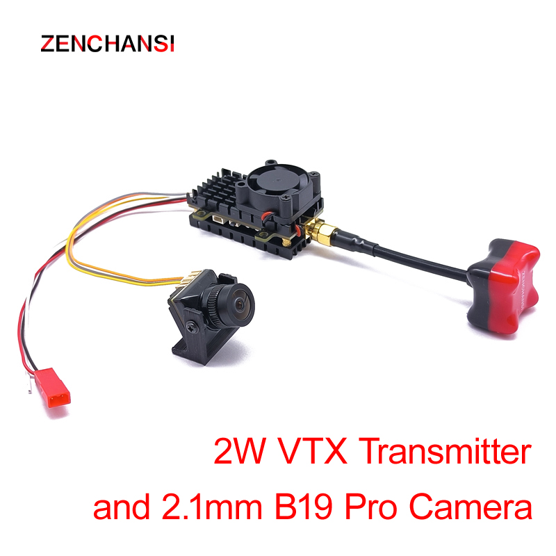 Fpv Camera Cmos - Transmetteur 5.8G 2W, lanceur VTX 2000mW
