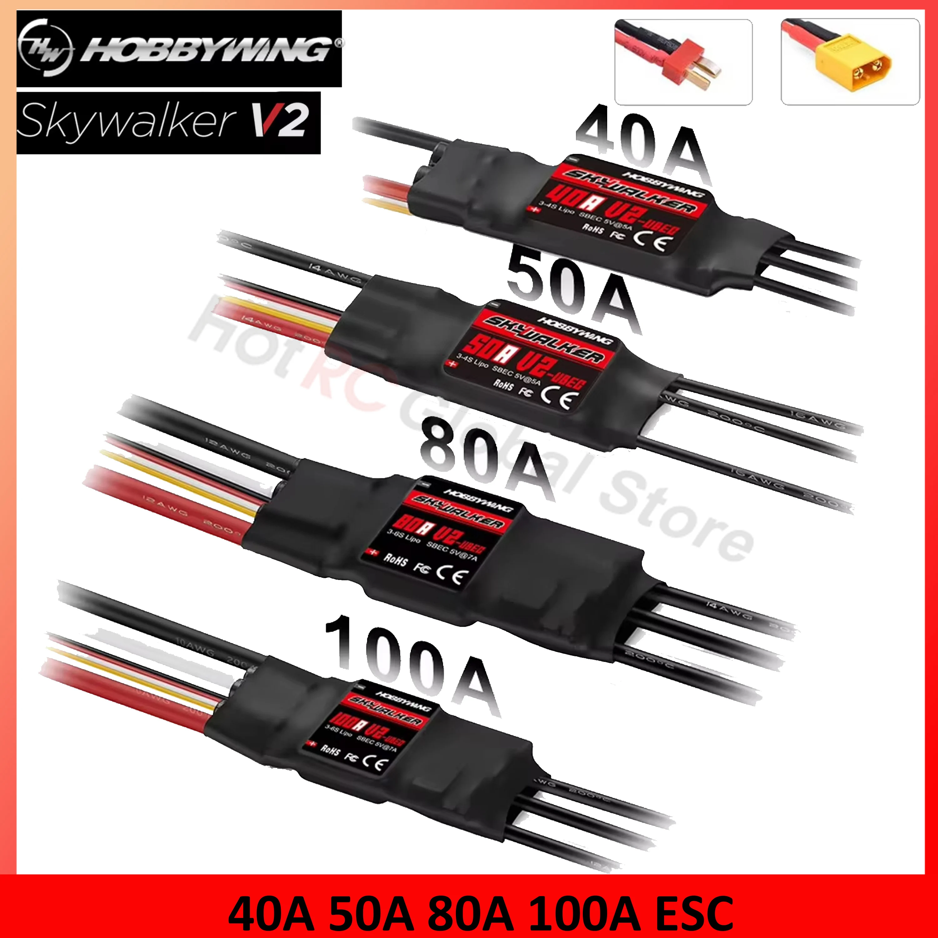 Drone Tech Rc - BBYWING-Contrôleur de vitesse ESC sans balais,