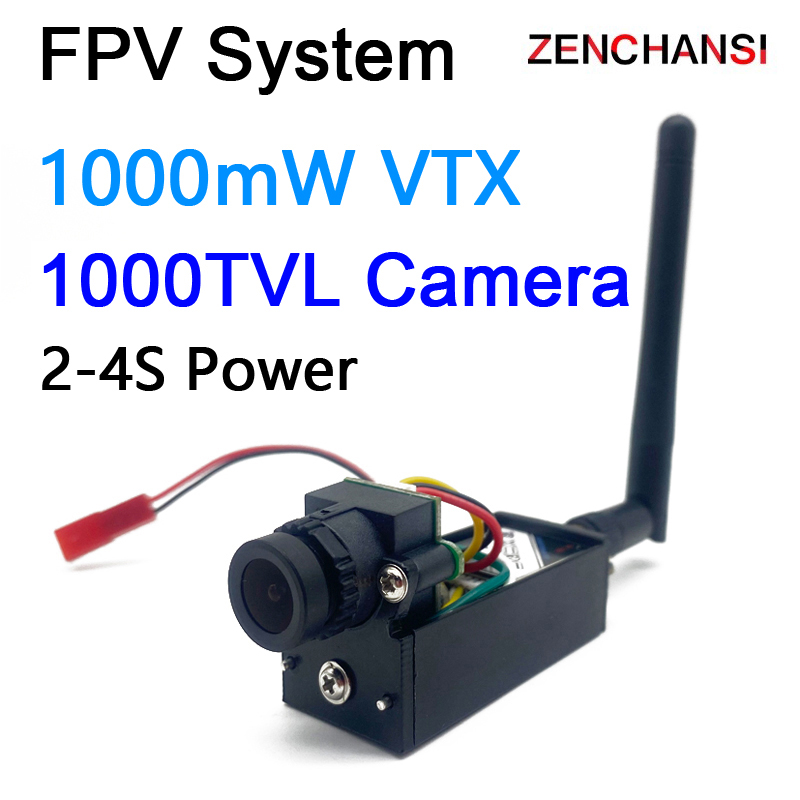 Fpv Camera Cmos - Transmetteur VTX réglable 5.8G 48CH 100/200/400/1000mW