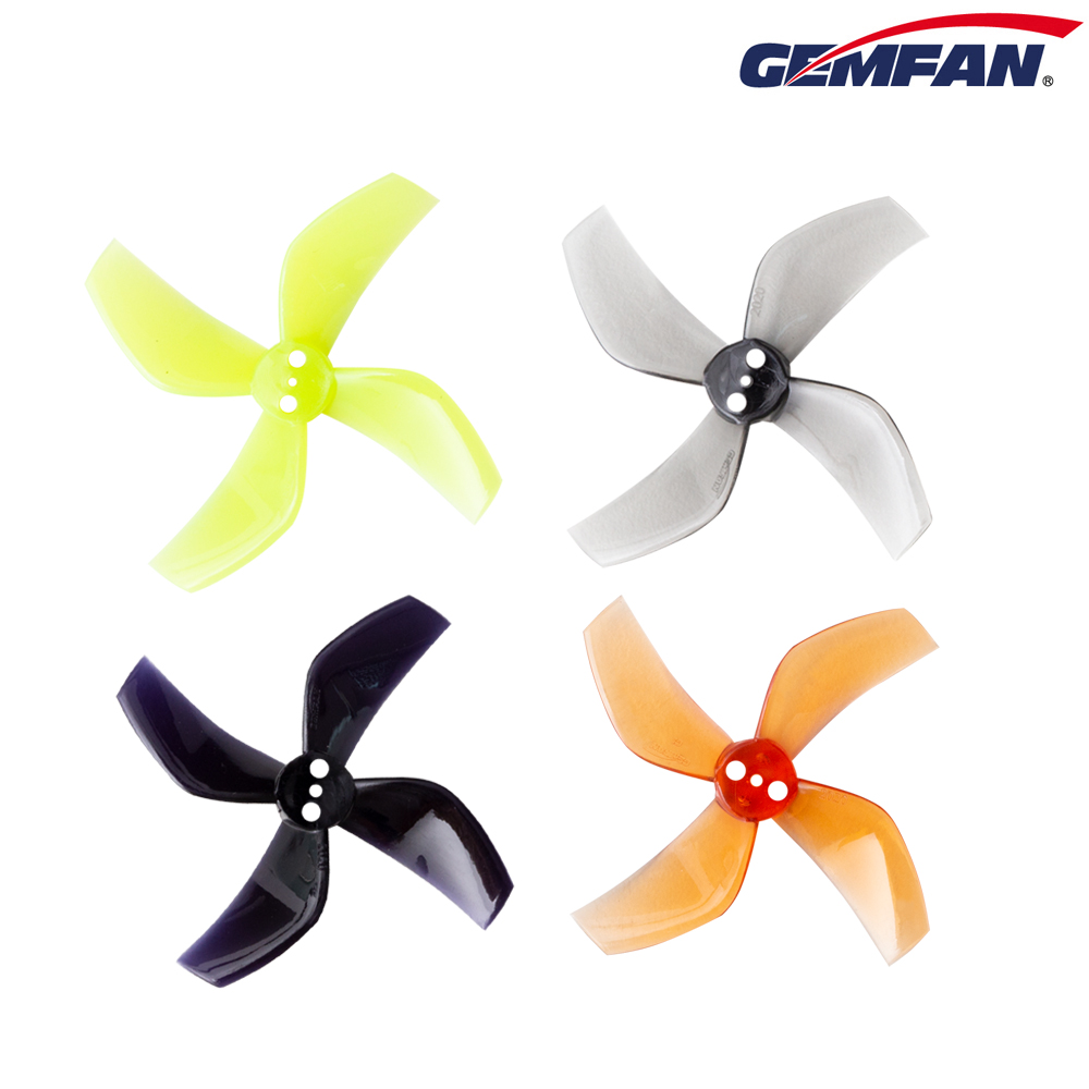 Drone Rc Race - GEMFAN-Hélice PC à 4 pales pour