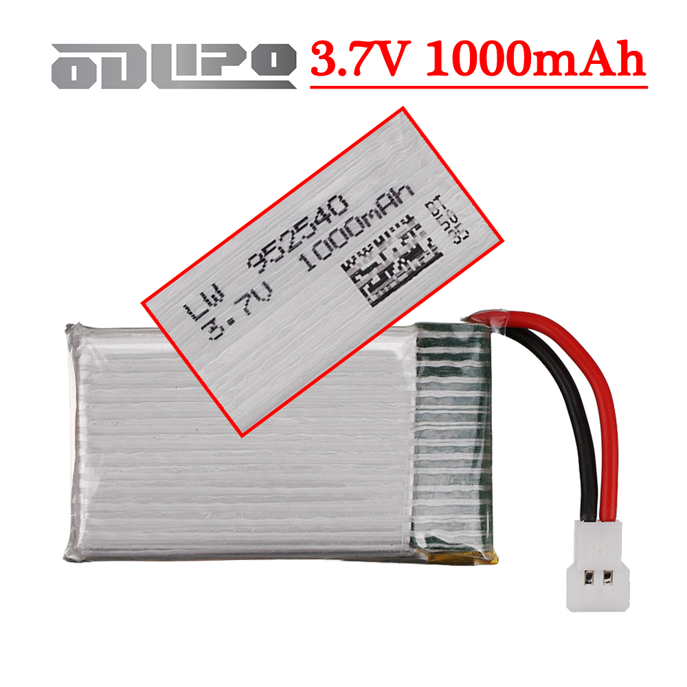 Drone Mjx Rc - Batterie Lipo 3.7V 1000mAh 25C pour