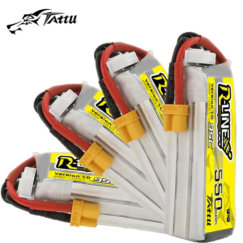 Drone Rc Race - Batterie Lipo TATTU R-LINE 1.0 550mAh