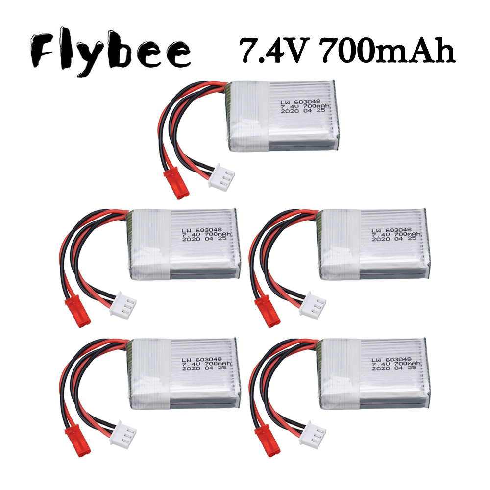 Drone Mjx Rc - Batterie Lipo 7.4V 700mAh 25c pour
