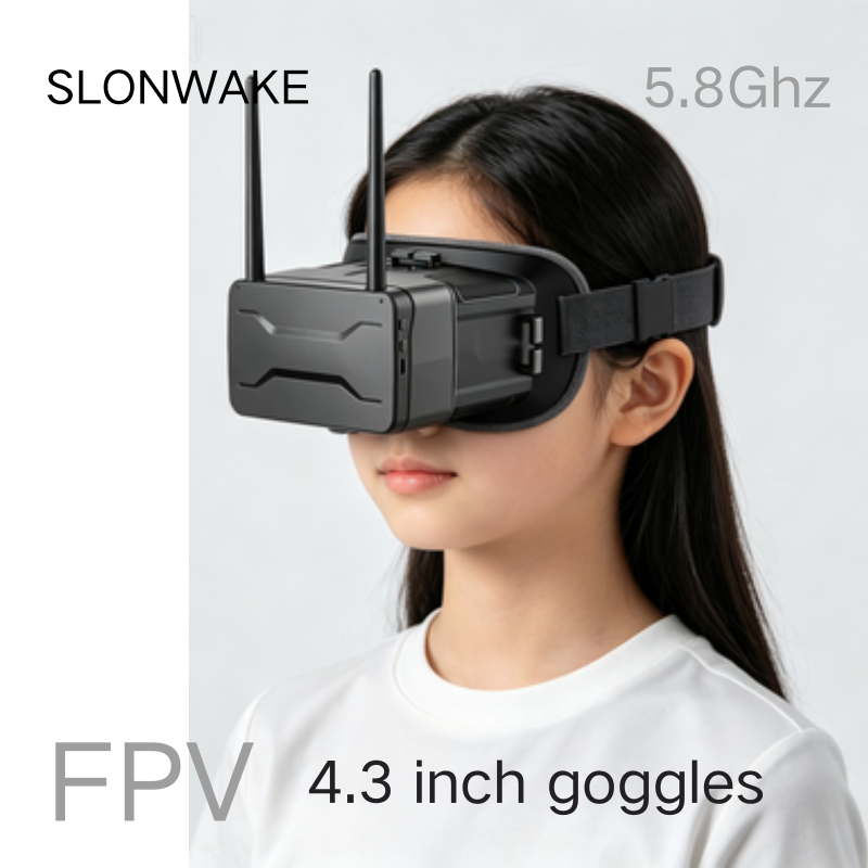 Fpv Antenna Receiver - Lunettes FPV 5.8G 4,3 pouces 480*272