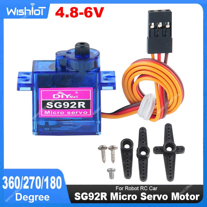 Drone Tech Rc - Micro servomoteur SG92R 4.8-6V, Angle contrôlable