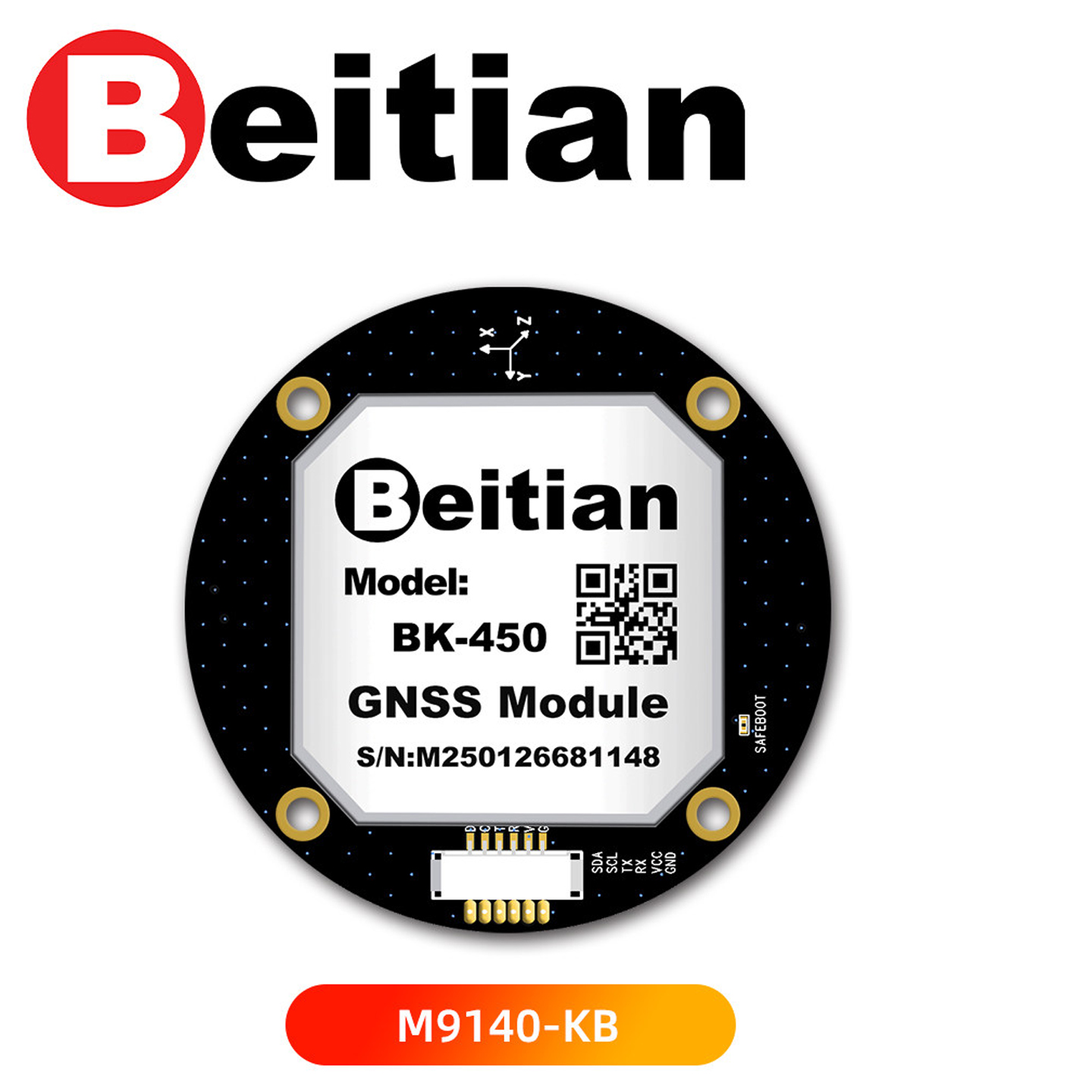 Fpv Antenna Receiver - Module GPS Beitian BK-450 BK450 M9