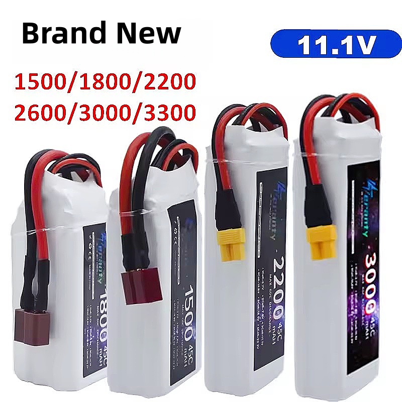 Drone Rc Race - Batterie LiPo 11.1V 3S 1500mah 1800mAh
