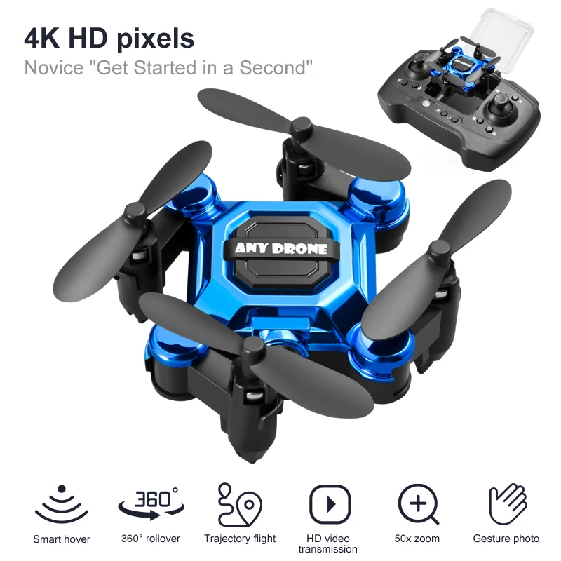 Drone E88Pro Rc 4K - Caméra 4K HD RC Drone pliable
