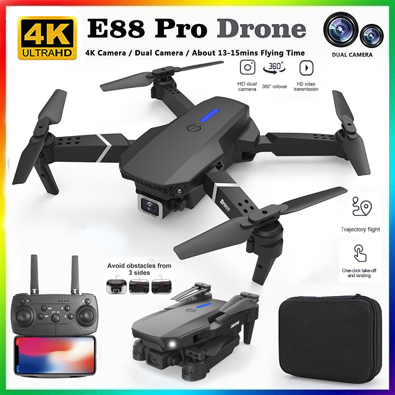 Nouveau Drone RC Professionnel - Drone E88Pro Rc 4K avis et prix