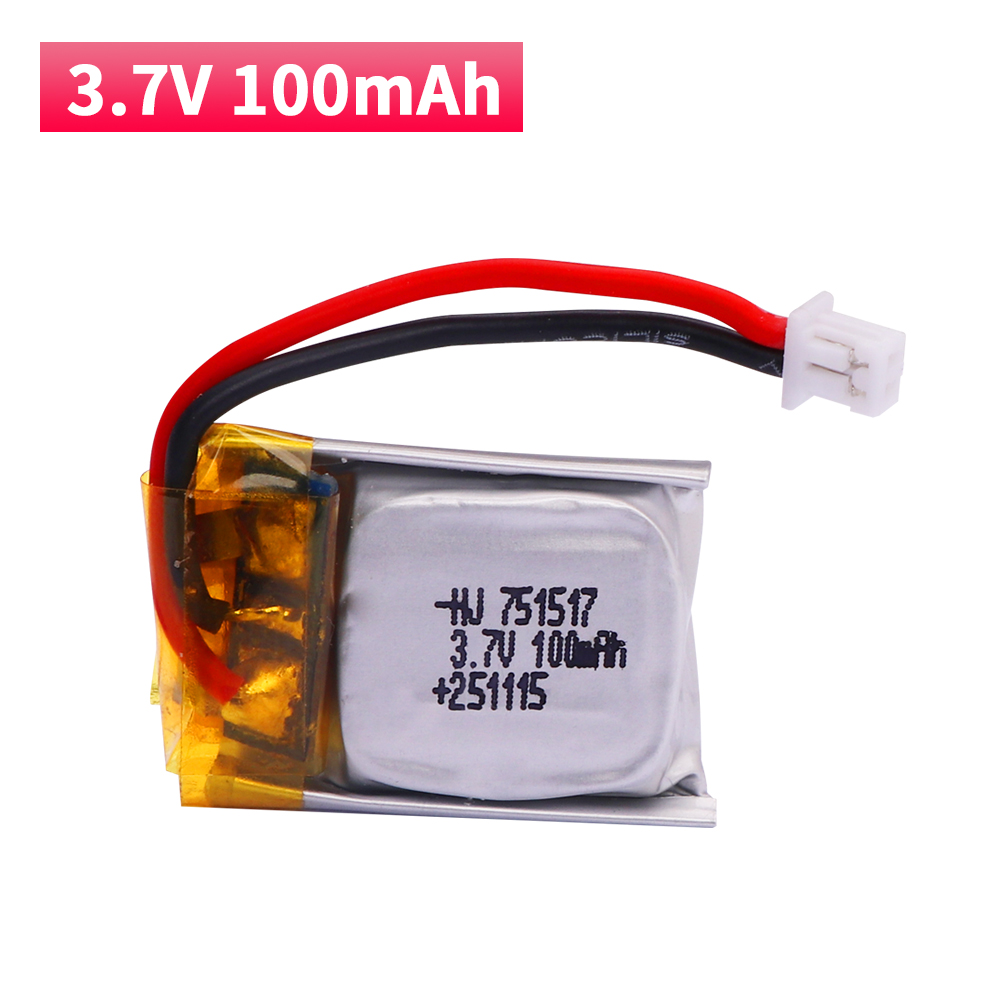 100 mah 3.7 V Lipo batterie FQ - Drone Fq777 Rc Quadcopter avis et prix