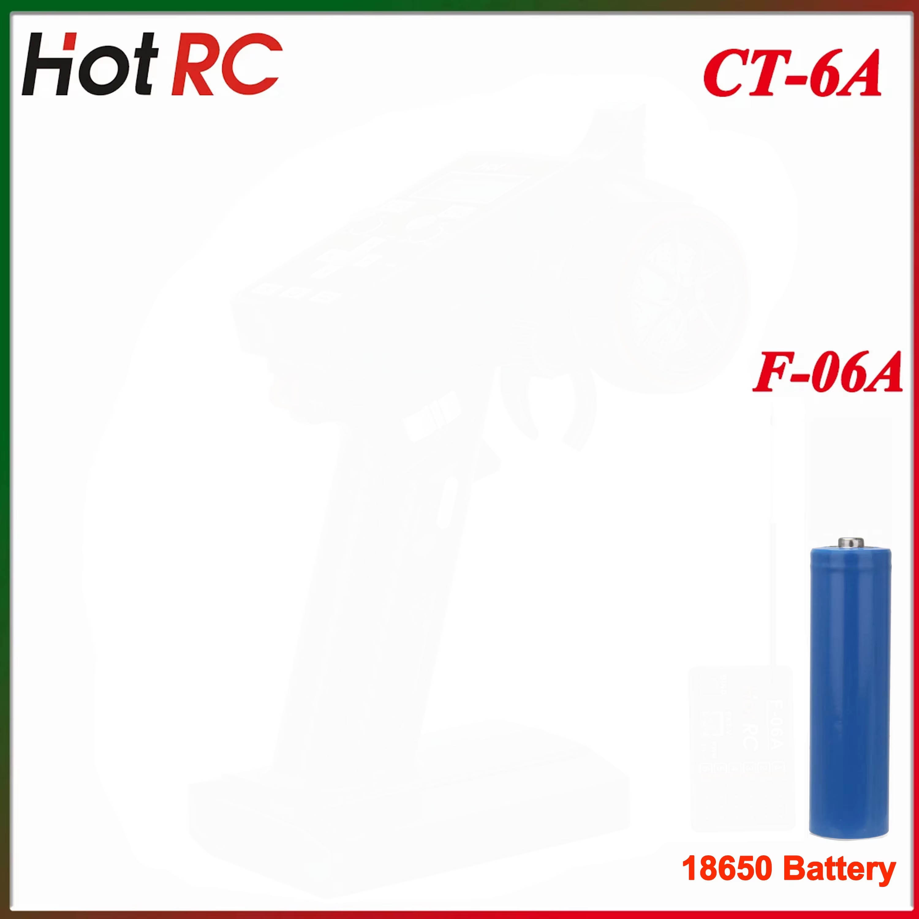 Émetteur radio HotRC CT-6A 2.4 - Drone Rc Boat avis et prix