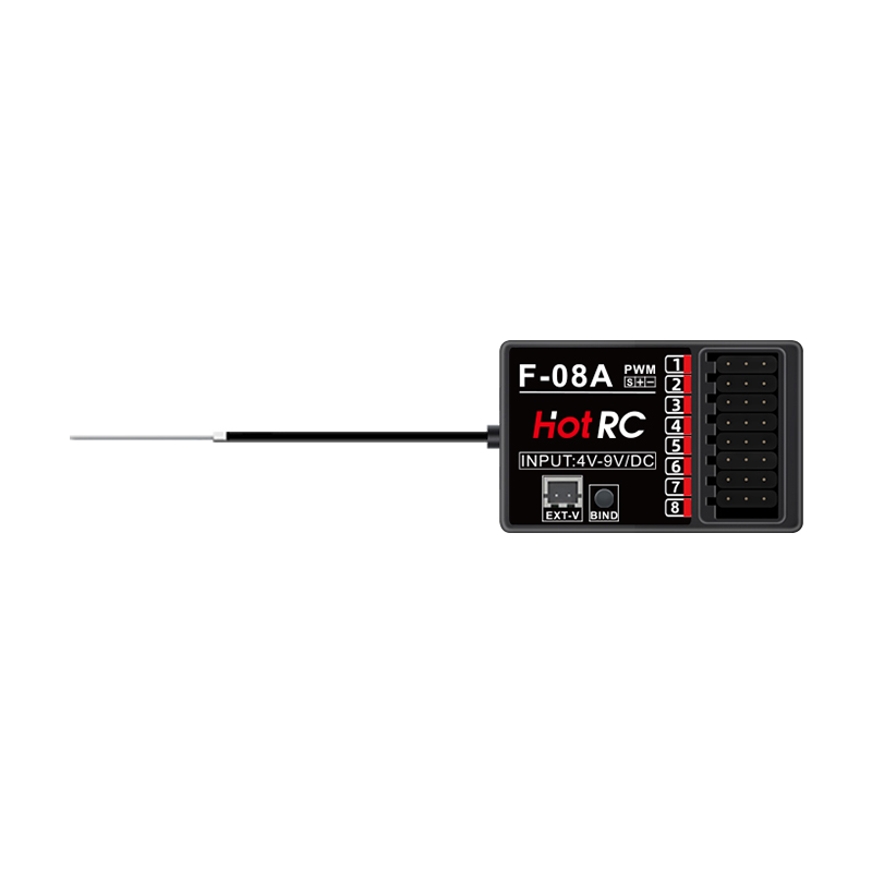 HOTRC RC modèle pièces 8 canau - Drone Rc Leading avis et prix