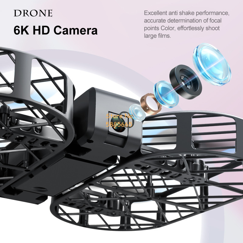 Caméra HD 8K 360 °   Protectio - Drone E88Pro Rc 4K avis et prix