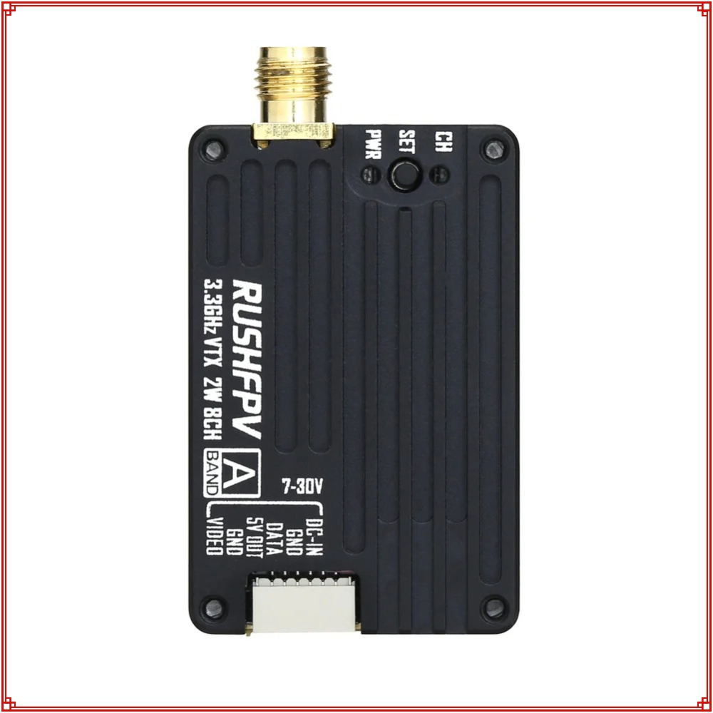 Nouveau 2026 RUSHFPV 3.3G 2W V - Fpv Antenna Receiver avis et prix