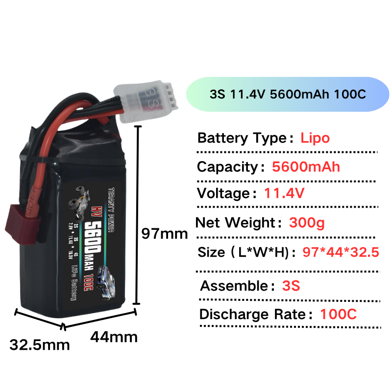 1/2/4 batteries Lipo TERANTY 3 - Drone Mjx Rc avis et prix