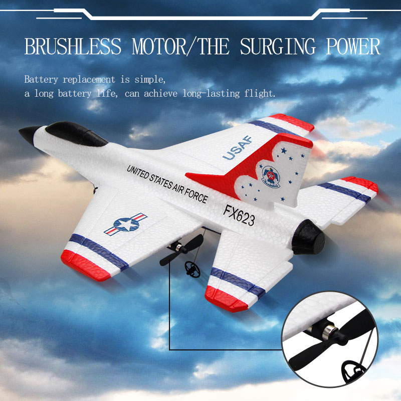 Nouveau Fx623/F16 RC avion deu - Rc Wing Glider avis et prix