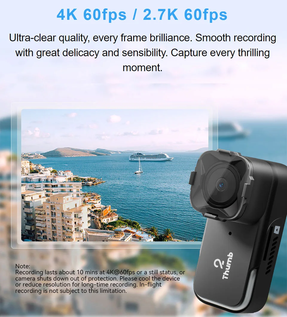 RunCam Thumb 2, caméra d'actio - Drone Rc Action avis et prix