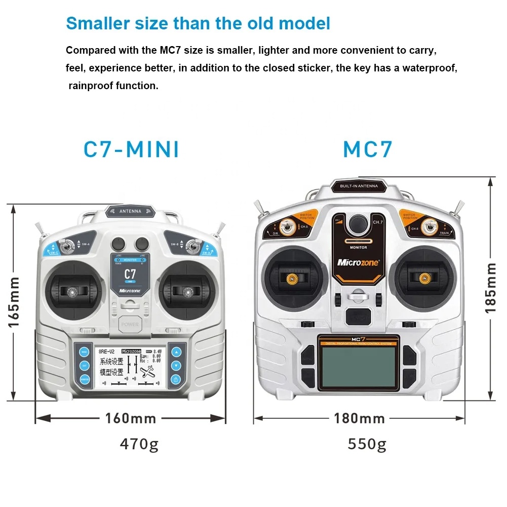 MicroZone MC7 C7 MINI 2.4G con - Drone Rc Boat avis et prix