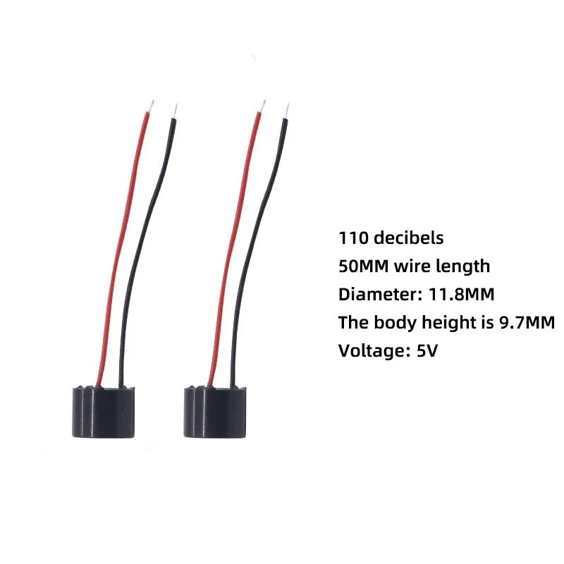 Buzzer 5V avec fil de 50 mm po - Drone Rc Race avis et prix