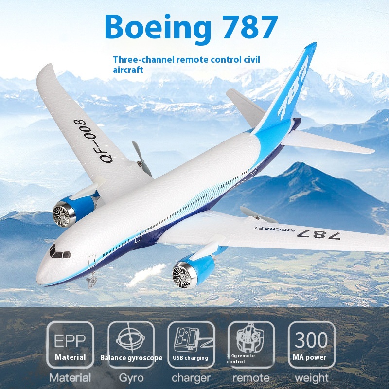 Qf008 RC avion 787 avion téléc - Rc Wing Glider avis et prix