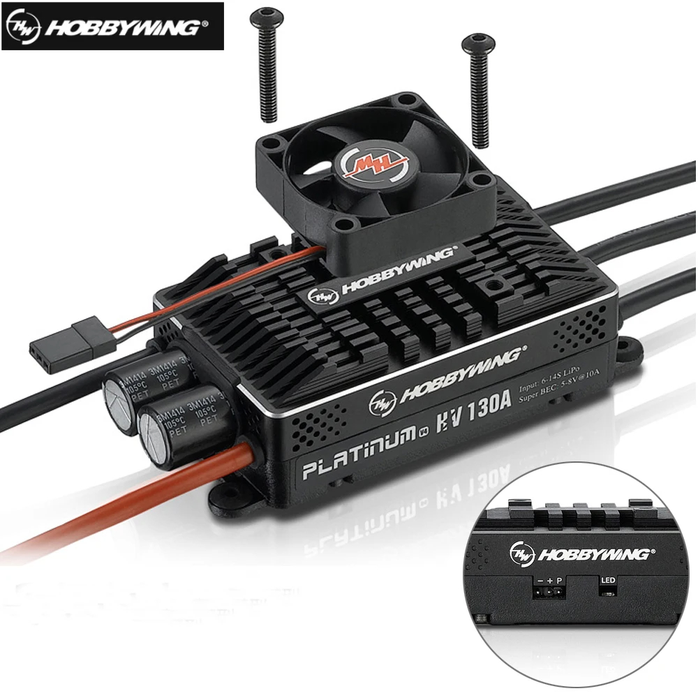Hobbywing Platinum HV 130A SBE - Drone Rc V4 avis et prix