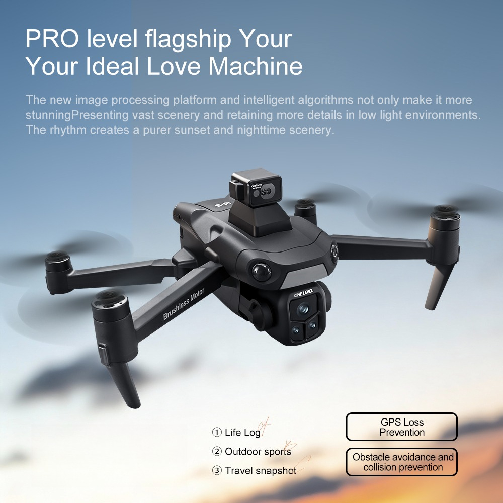 Drone pliable A1R3S GPS avec g - Drone E88Pro Rc 4K avis et prix