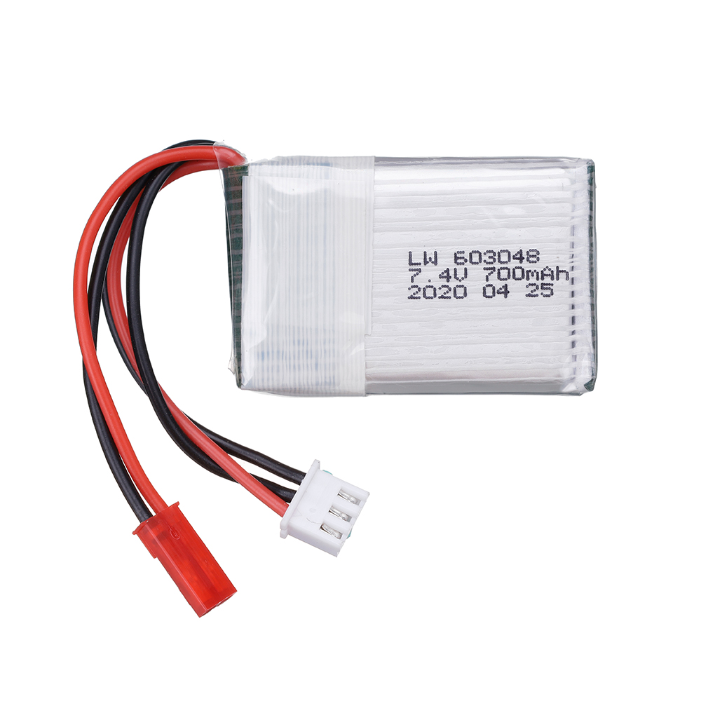 Batterie Lipo 7.4V 700mAh 25c  - Drone Mjx Rc avis et prix