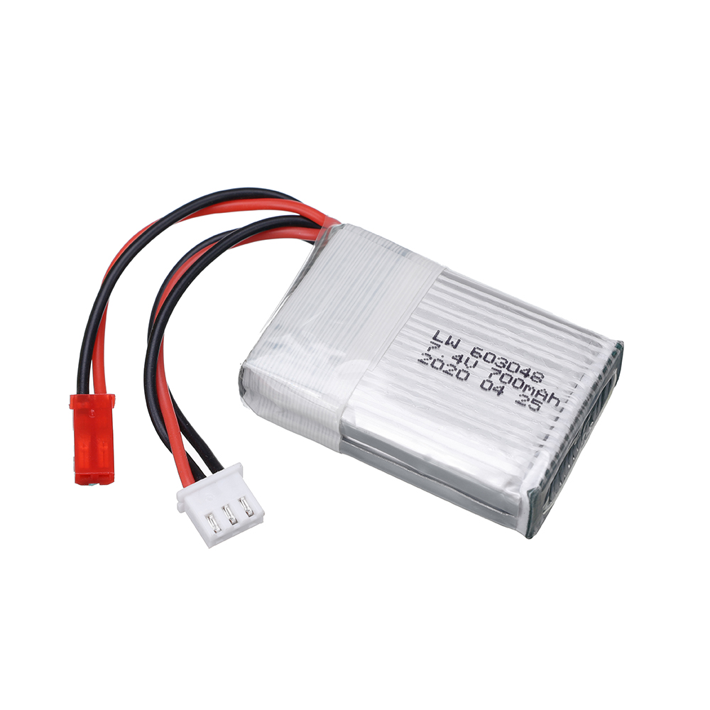 Batterie Lipo 7.4V 700mAh 25c  - Drone Mjx Rc avis et prix