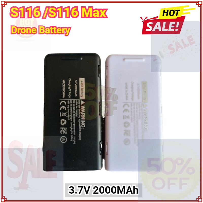 Batterie 3.7V 2000mAh pour dro - Drone Rc S116 avis et prix