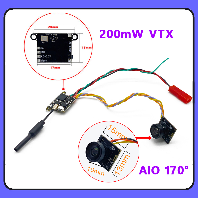SLONWAKE 5.8G 1200TVL FPV camé - Drone Rc Remote avis et prix