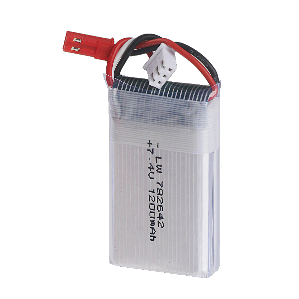 Batterie Lipo 7.4v 1200mah ave - Drone Mjx Rc avis et prix