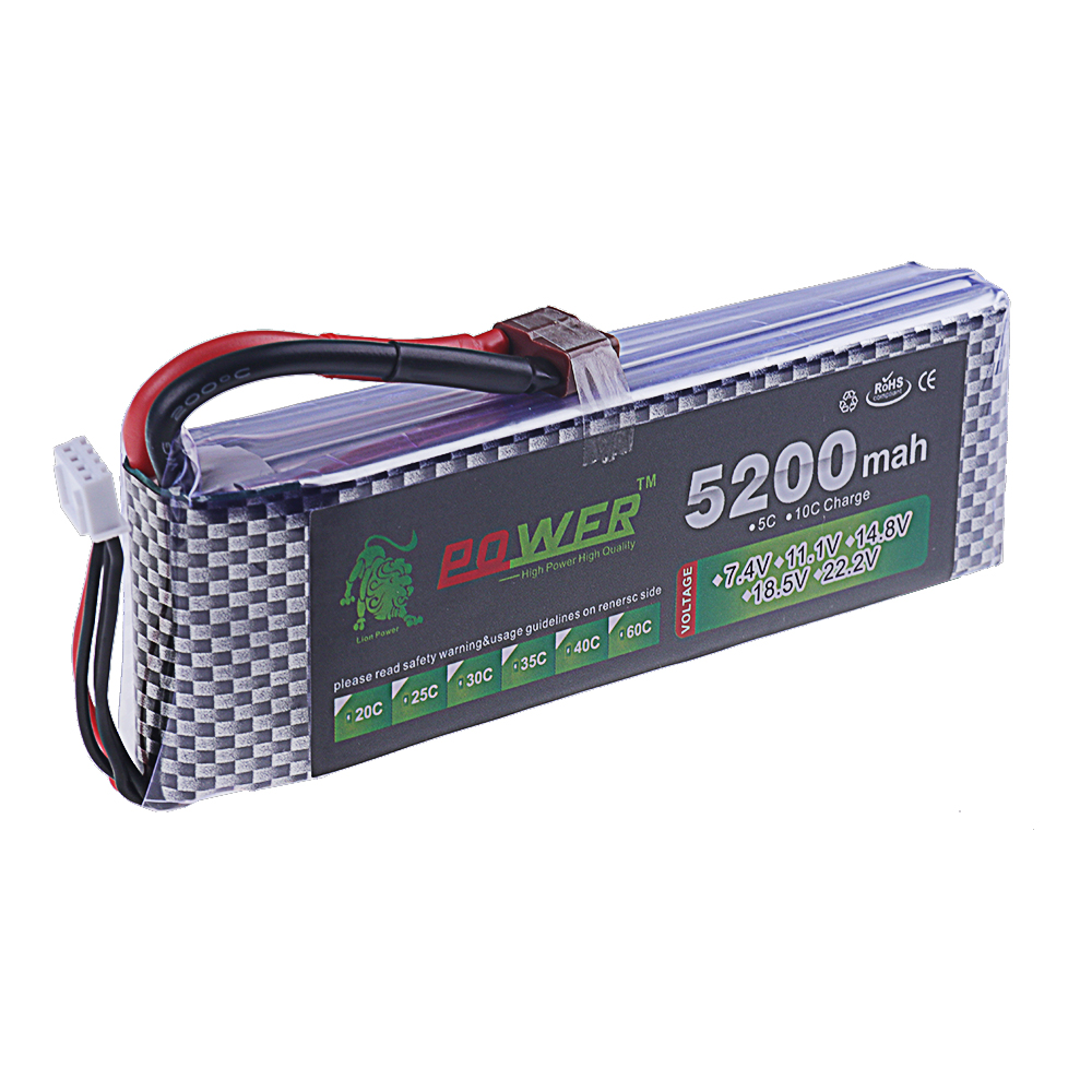 Batterie LiPo 3S 11.1V 5200mAh - Drone Rc Leading avis et prix