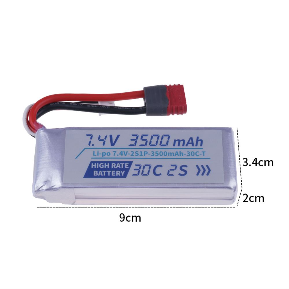 Batterie Lipo 3500MAH 30C 7.4V - Drone Mjx Rc avis et prix