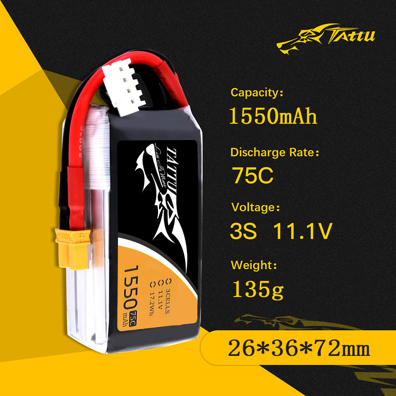TATTU-Batterie pour Hélicoptèr - Drone Rc Race avis et prix